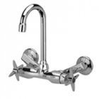 Zurn Z841A2-XL Service Sink Faucet  3-1/2in Gooseneck  Four Arm Hles. Low-lead compliant